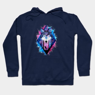 Galaxy Wolf Hoodie